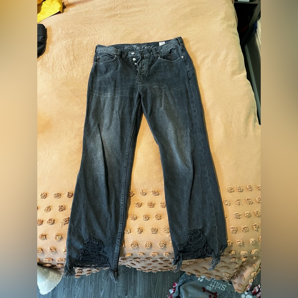 Free people black jeans